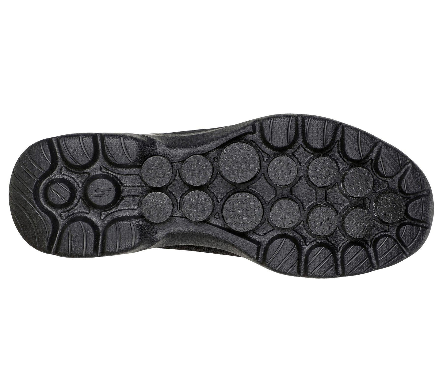 Skechers (GAR124508W) Slip On Ladies Go Walk 6 Big Splash Shoes in UK 4 to 8