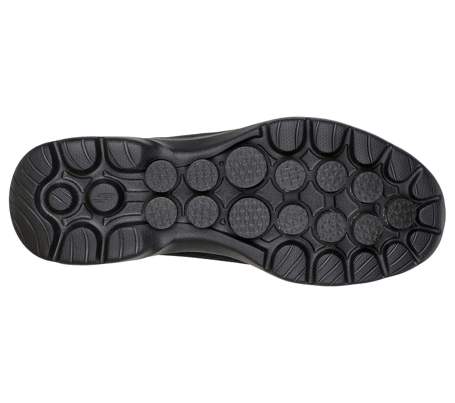 Skechers (GAR124508W) Slip On Ladies Go Walk 6 Big Splash Shoes in UK 4 to 8