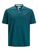 Jack & Jones (12143859) Men's Plus Size JJEPAULOS Polo Shirt in 6 Colours 2XL to 6XL
