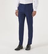 Skopes Men's Felix Suit Slim Suit Fit Trouser in Blue Waist 30 to 38