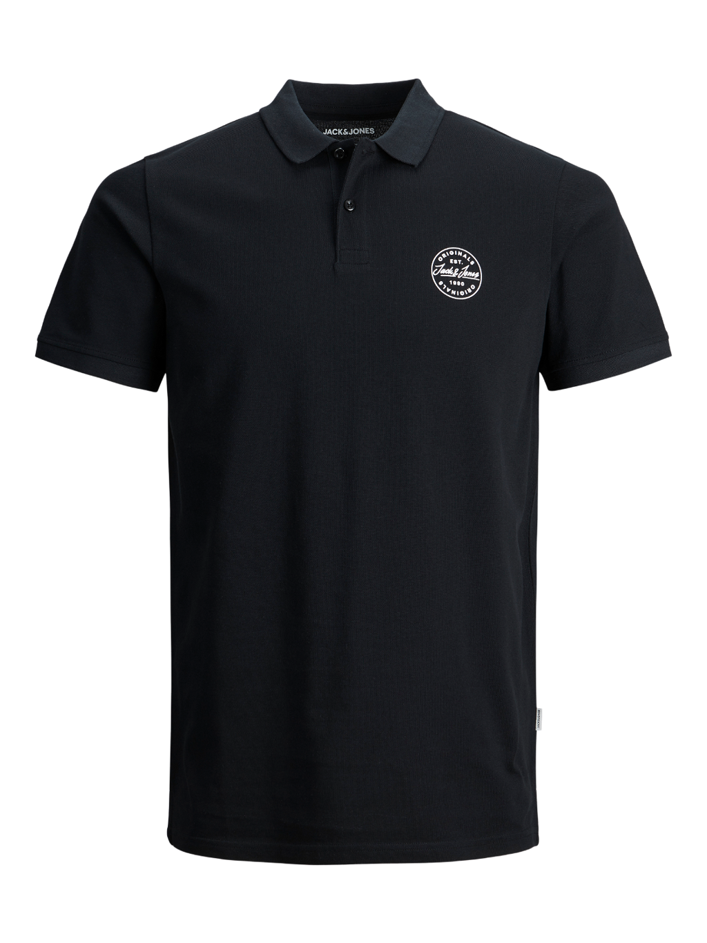 Jack & Jones Men's Plus Size Eshark Classic Short Sleeve Plain Polo Large to 6XL