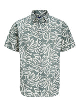 Jack & Jones Men's JORLAFAYETTE AOP Short Sleeve Shirt in 2 Colours, 1XL-6XL