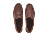 Chatham Leather Loafers For Men - Shanklin in Burgundy, 6-15