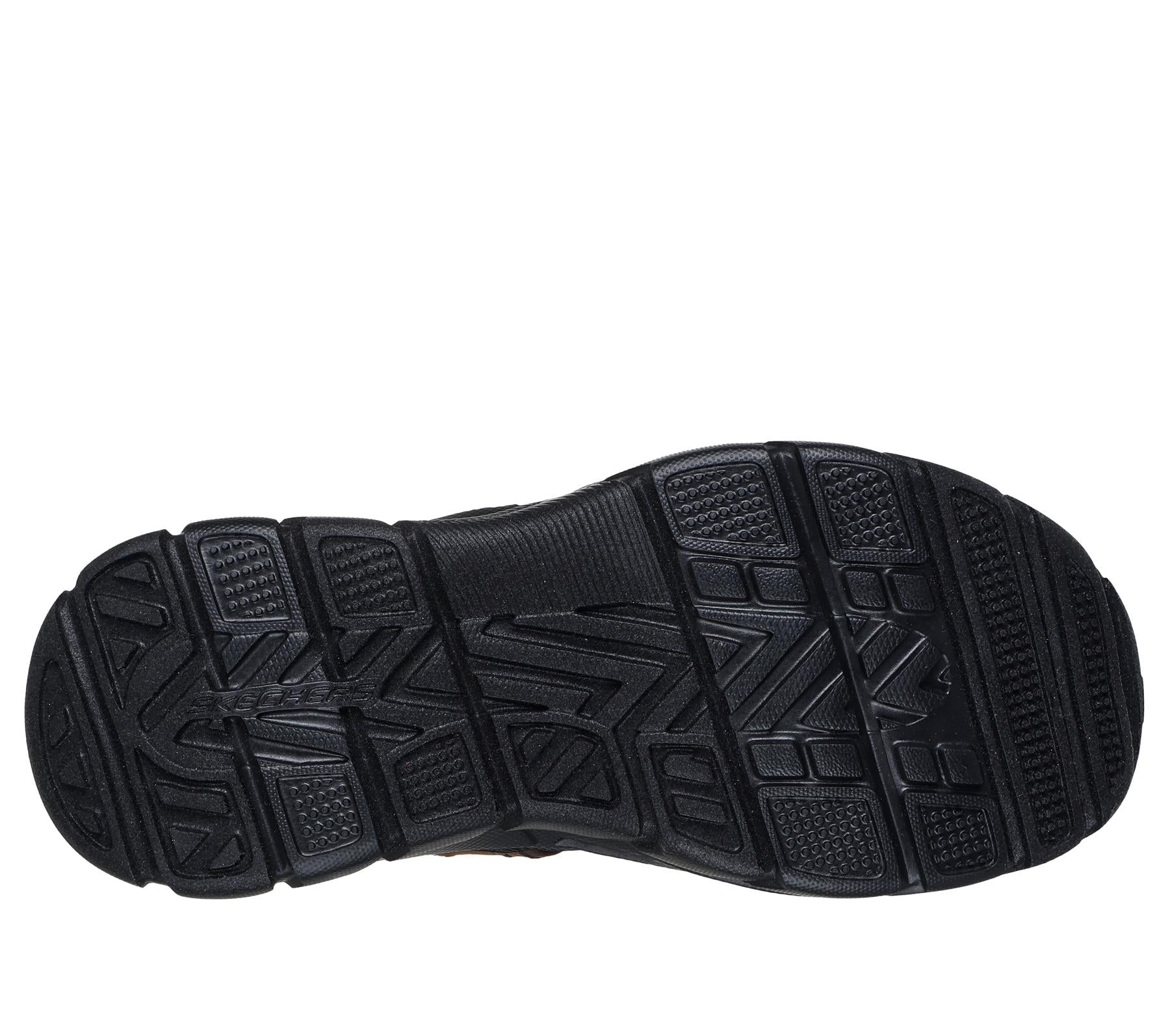 Skechers Slip On Sandal For Men Revolted Merrick in Dark Brown, 6-13