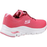 Skechers Arch Fit Sunny Outlook Sports Shoe Ladies Sports in Pink