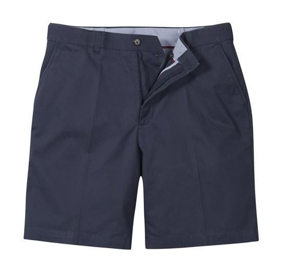 SKOPES PURE COTTON FLEXI WAIST BUDE CHINO SHORTS IN WAIST 32 TO 62, 3 COLOR OPTIONS