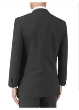 SKOPES Wool Blend Darwin Charcoal Suit Jacket in Size 34 To 62, S/R/L