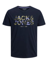 Jack & Jones Plus (12245450) JJJAMES SS Crew Neck T-Shirt in 3 Colour Options 1XL to 6XL