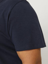 Jack & Jones Men's Big Size Jjecaleb Varsity Crew Neck T-Shirt 2 Colours, 2XL to 6XL