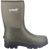 Cotswold Men Boots - Kensington Wellingtons in Green, 4-12