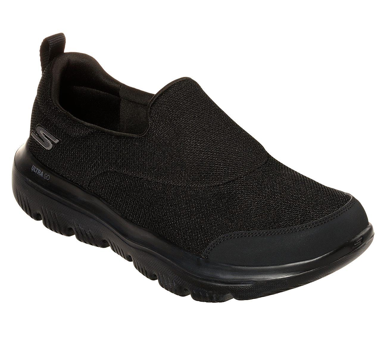 SKECHERS Men's GoWalk Evolution Ultra-Rapids in Black