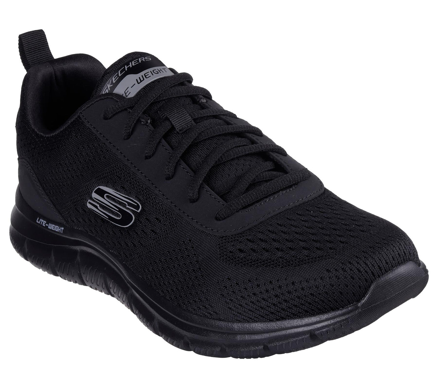 Skechers Lace Up Shoe For Men Track Leshur in Black, 5.5-13