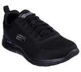 Skechers Lace Up Shoe For Men Track Leshur in Black, 5.5-13