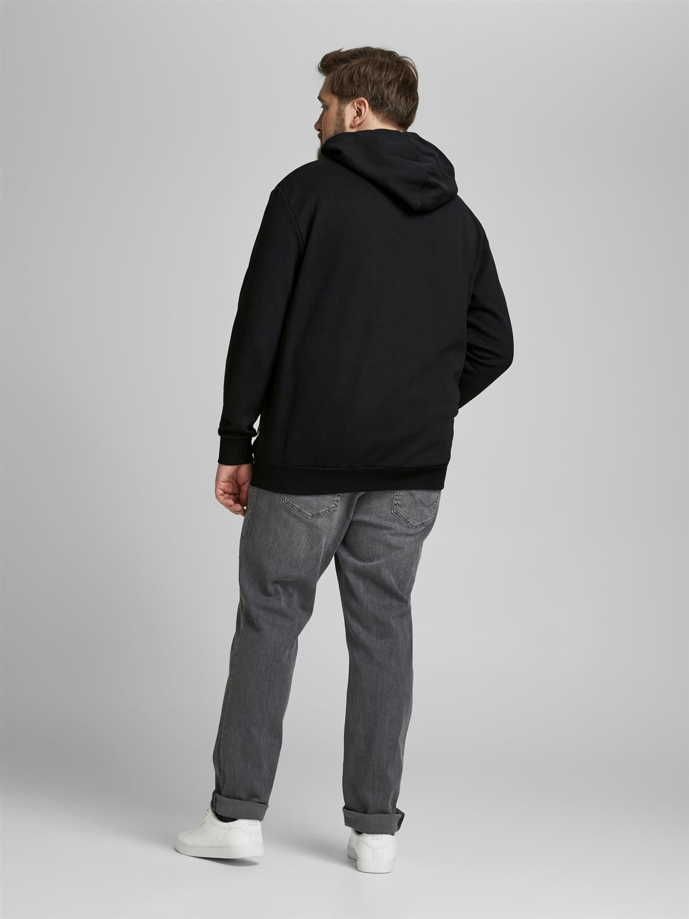 Jack & Jones Mens Plus Size Basic Pullover Hood