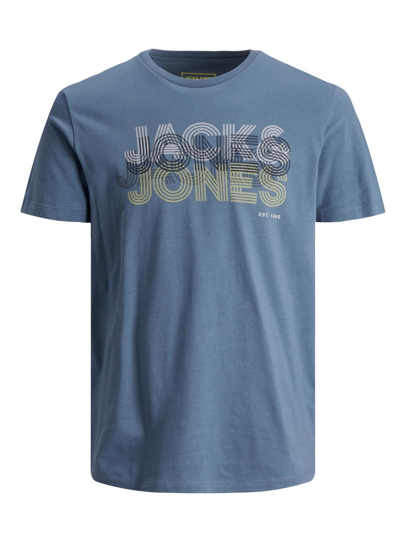 Jack & Jones Co Power Ss Male Crew Neck Tee in 1XL-6XL