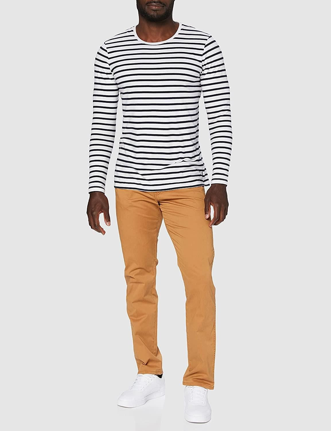 Wrangler Greensboro Texas Slim Stretch Chino Waist 38 - 46, 10 Colours