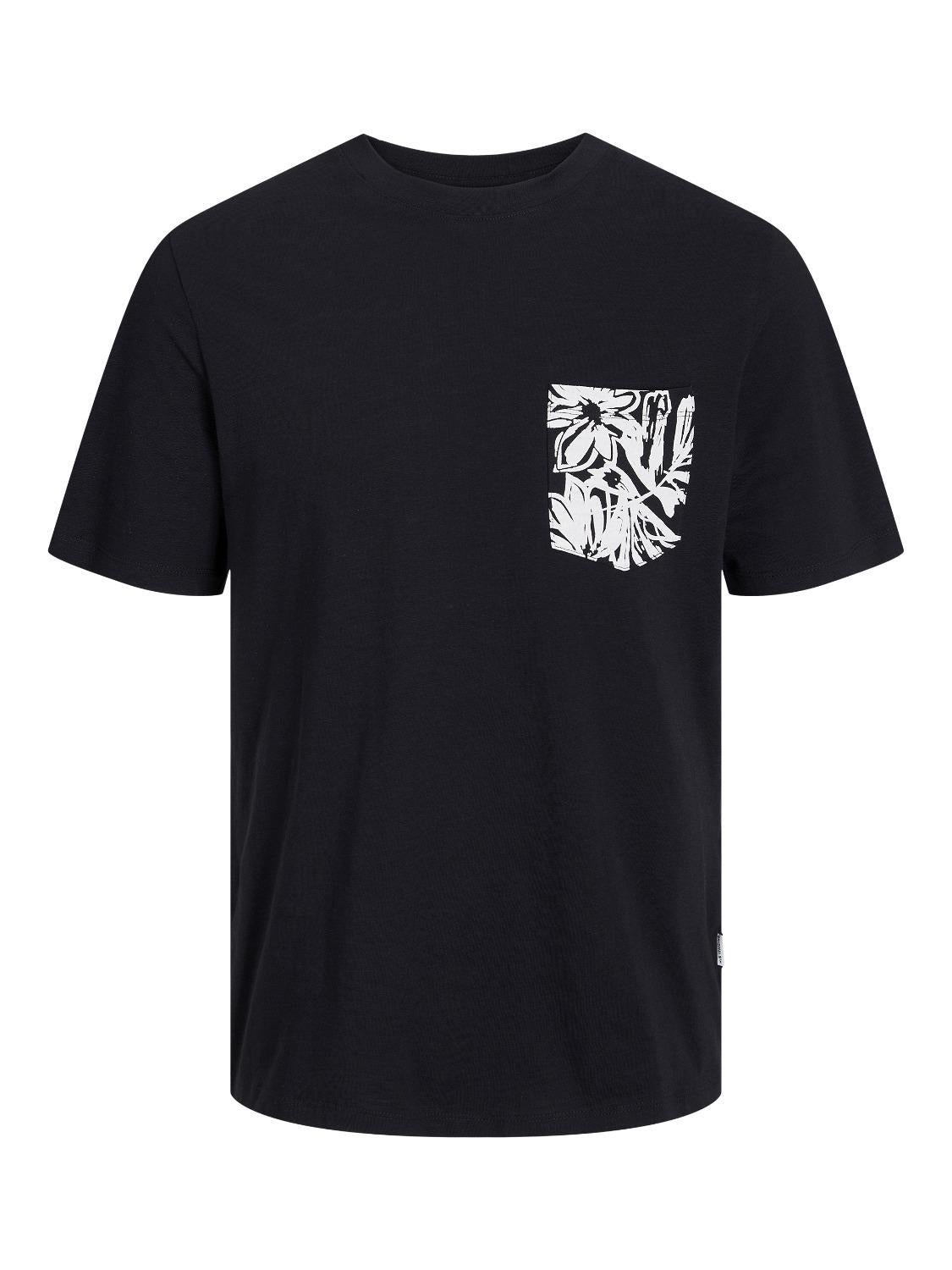 Jack & Jones Men's JORLAFAYETTE Short Sleeve T-Shirt in 2 Colours, 1XL-6XL