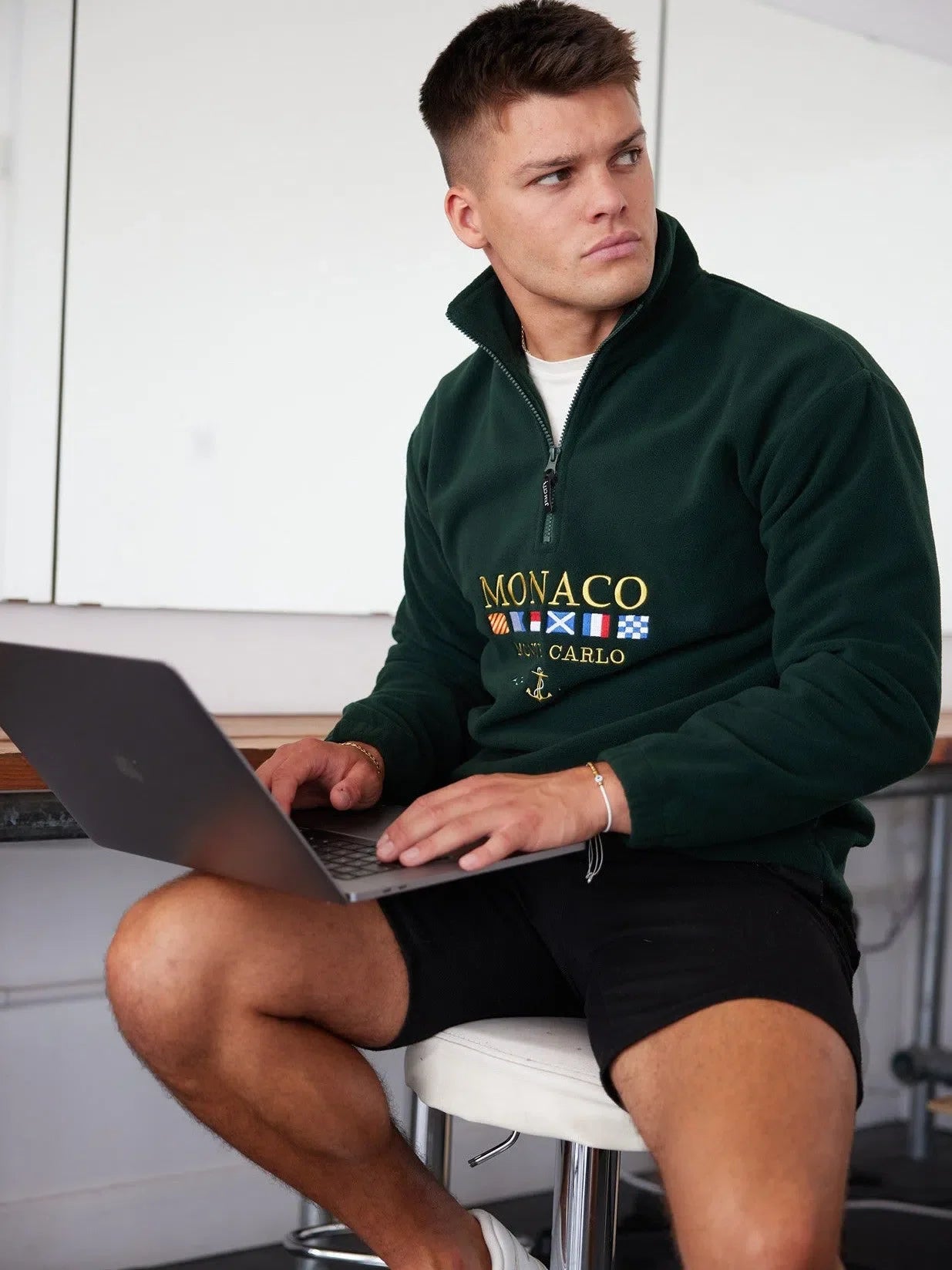 Monaco Fleece Green