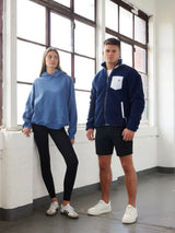 Sherpa Fleece Dark Navy