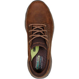 Skechers Men Shoes - Relaxed Fit: Craster - Fenzo in Dark Brown, 6-12 - GAR204716
