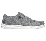 Skechers (210101) Men's Relaxed Fit: Melson - Chad Canvas Shoes in 2 Colours 8 to 15