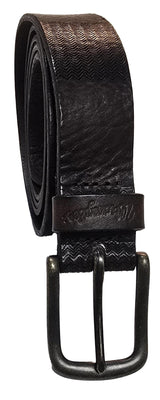 Wrangler Men Leather Belt With Self Pattern in Brown Size XS - XXL