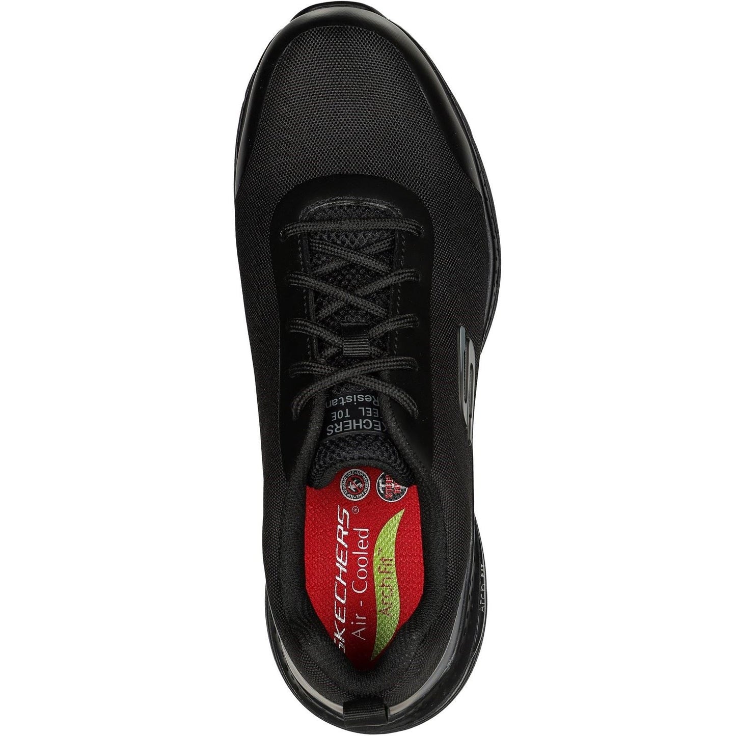 Skechers Men Trainers - Arch Fit Sr Ringstap Safety in Black, 6-12 - GARS200086EC