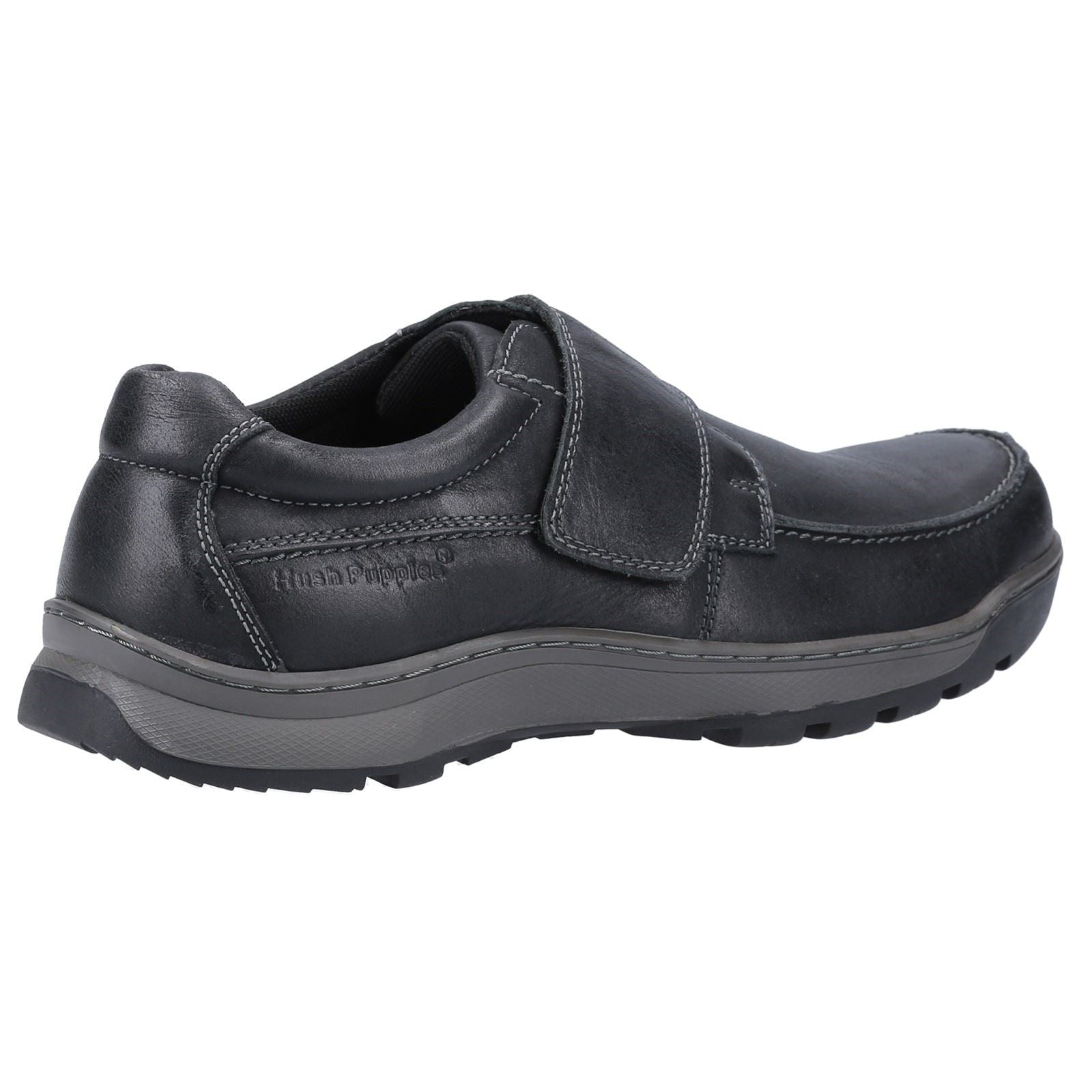 Hush Puppies Classic Touch Fastening Shoe For Men (Casper) in 4 Colours, 6-12