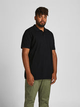 Jack & Jones Plus Size Men's Pique Basic Polo in XL-6XL, 3 Colours