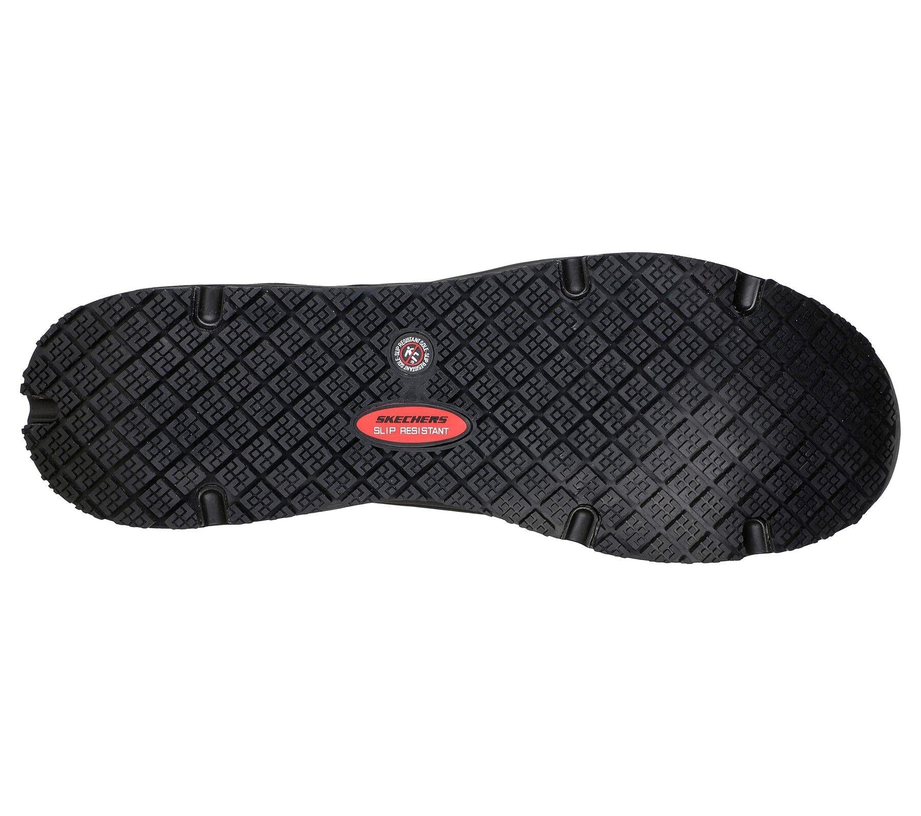 Skechers (200054EC) Men's Work Relaxed Fit: Uno SR - Sutal Shoes in 2 Colours 8 to 13