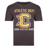 Kam - Twin Pack Athletic Tee In Charcoal-Navy 2Xl-8Xl