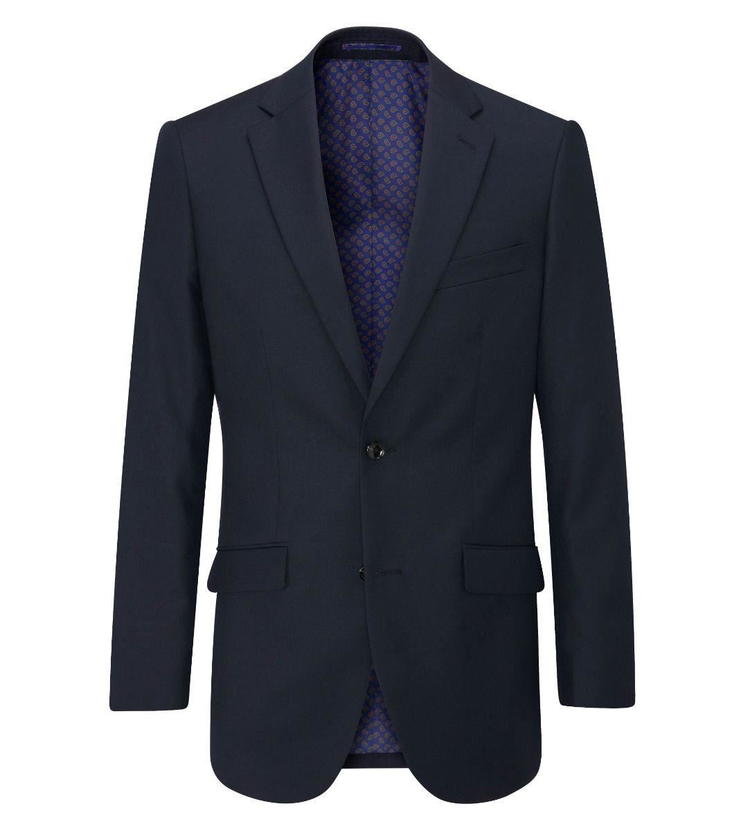 Skopes Tailored Fit Suit Jacket Farnham in Navy 34 to 62 Short to Long