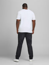Jack & Jones Mens Plus Corp Logo Printed Tee