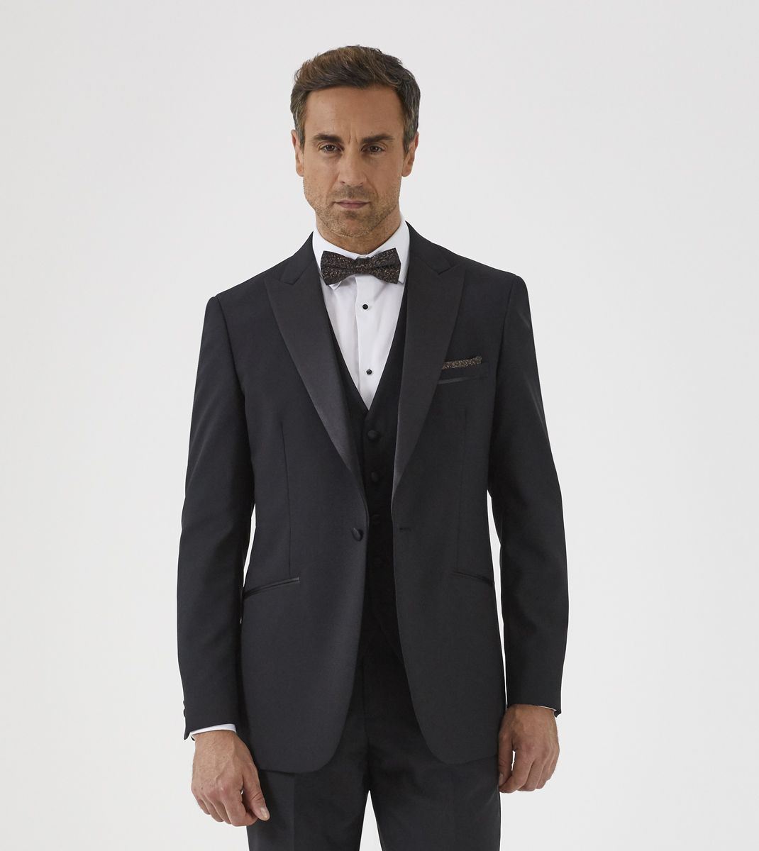 Skopes Barney Dinner Suit Jacket For Men's in Black, 34S to 52L
