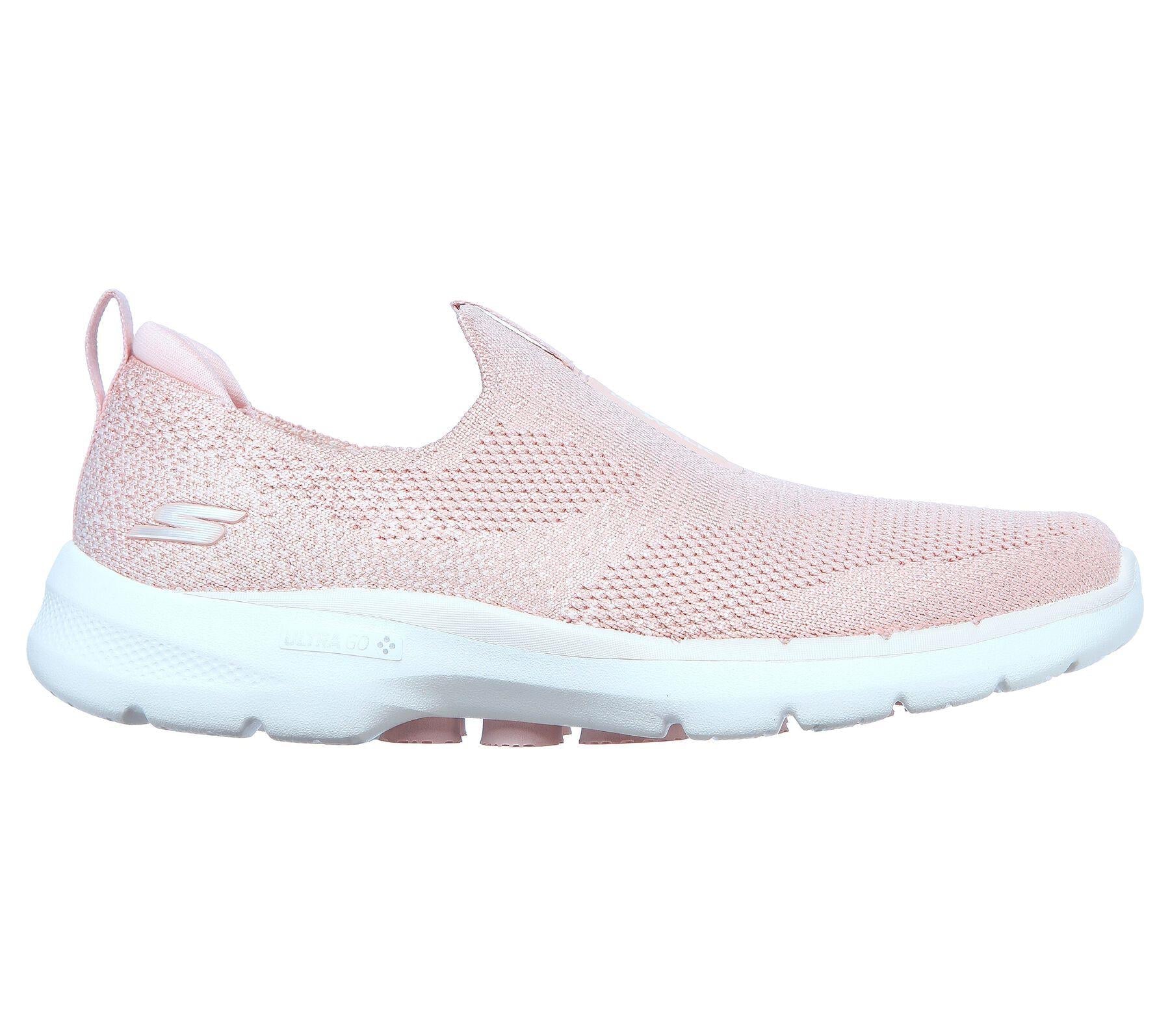 Skechers (GAR124502) Ladies Sports Go Walk 6 Glimmering Shoes in UK 3 to 8