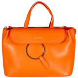 Z5B2 Women’s Charm Handbag - Orange