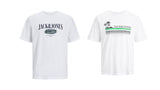 Jack & Jones Twin Pack Short Sleeve Printed Tee Size 1XL