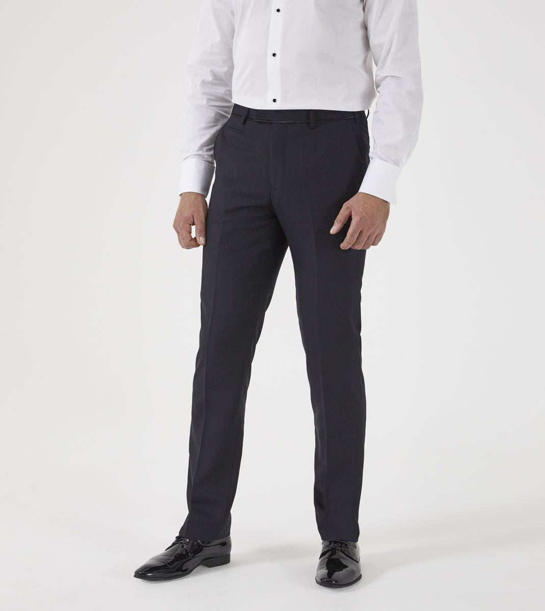 Skopes Men's Newman Dinner Trouser in Black Waist 34 to 62, Insideleg 29,31,33