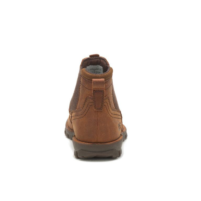 Cat Mens Excursion Chelsea Boot Full Grain Leather Boots