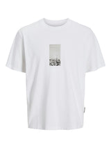 Jack & Jones Short Sleeves T-shirt For Men (JCOPACER PHOTO BRANDING) in 3 Colours, 3XL-8XL