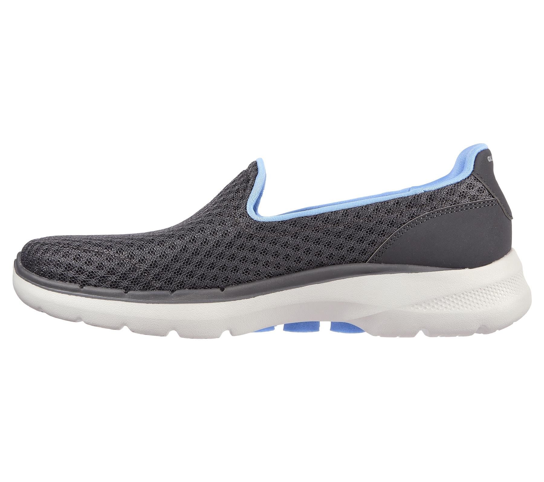 SKECHERS (124508) Womens GO WALK 6-BIG SPLASH Sneaker Shoes in Sizes UK 4 to UK 8