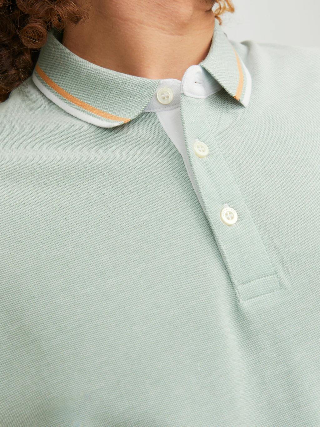 Jack & Jones (12143859) Men's Plus Size JJEPAULOS Polo Shirt in 6 Colours 2XL to 6XL