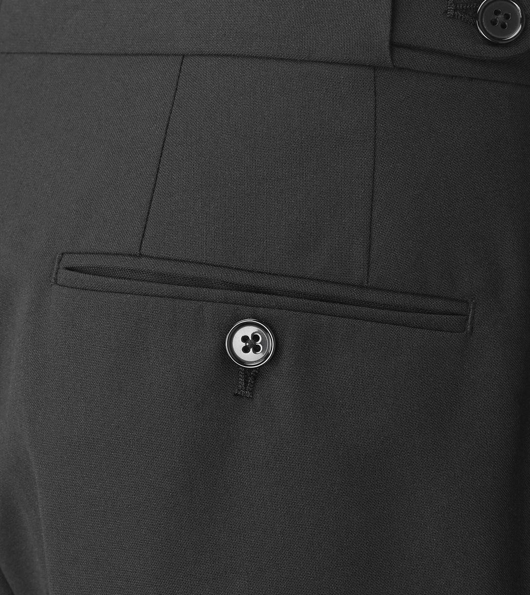 Skopes Cavendish Flat Front Dinner Suit Trouser (70160) in Black Waist 32 - 60