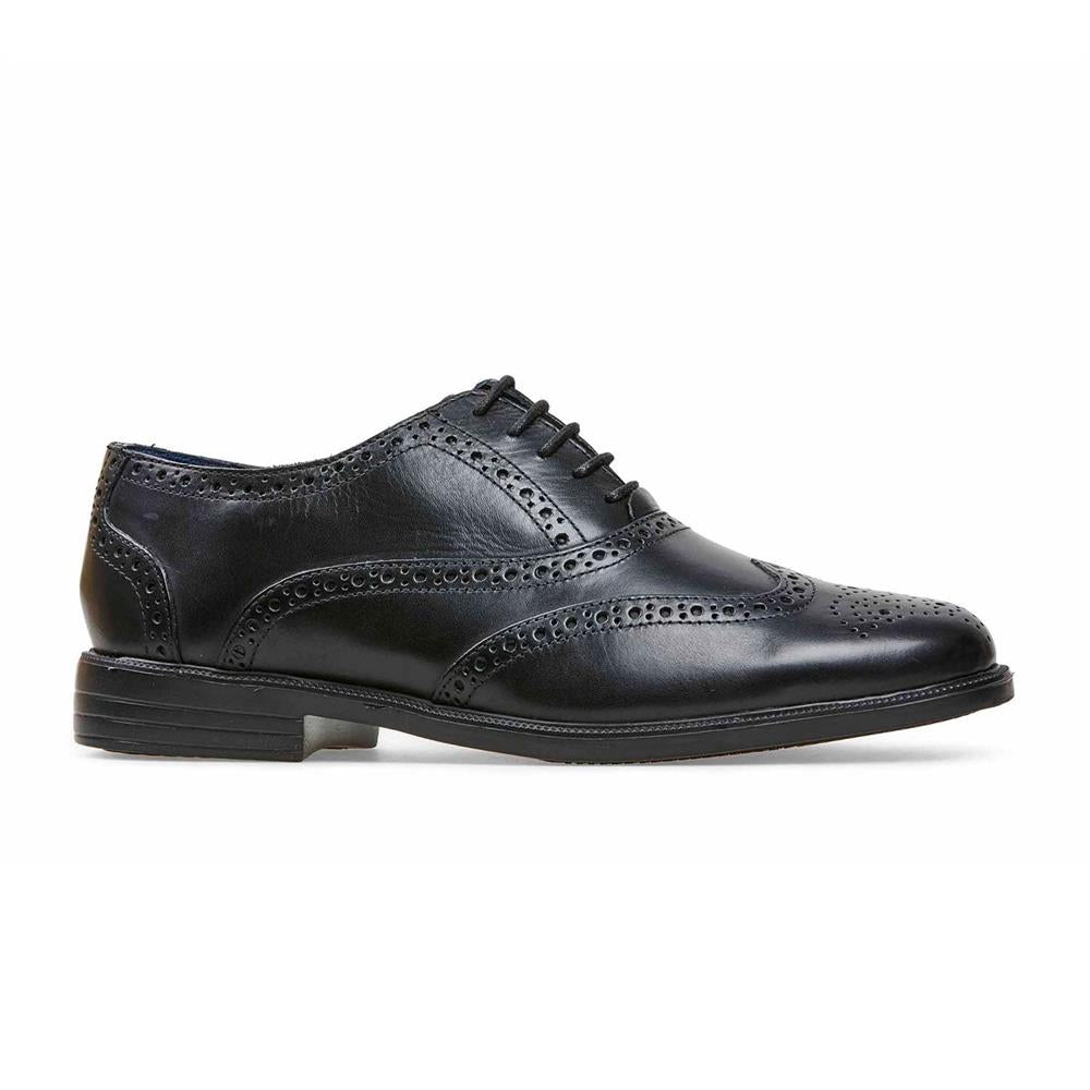 Padders Mens Comfort G Fit OXFORD - Black