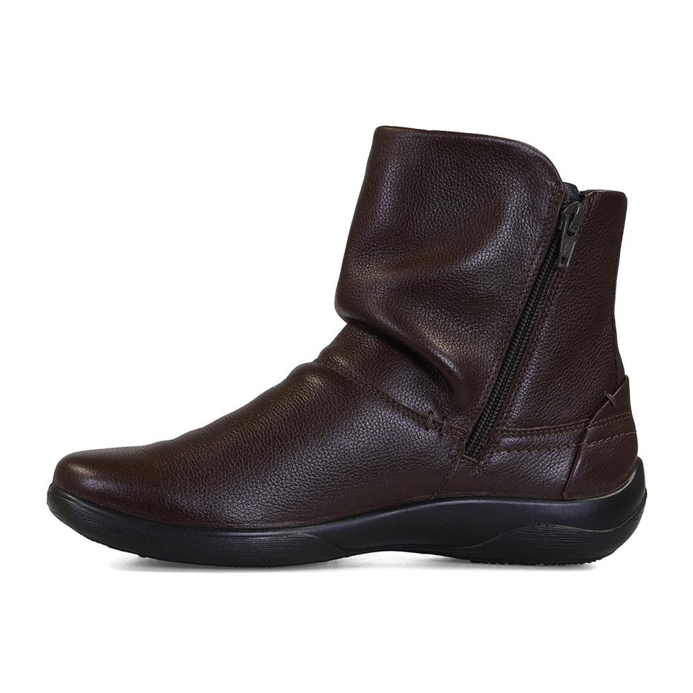 Padders Ladies Dual Fit Comfort 2E/3E BEAU - Bark Leather