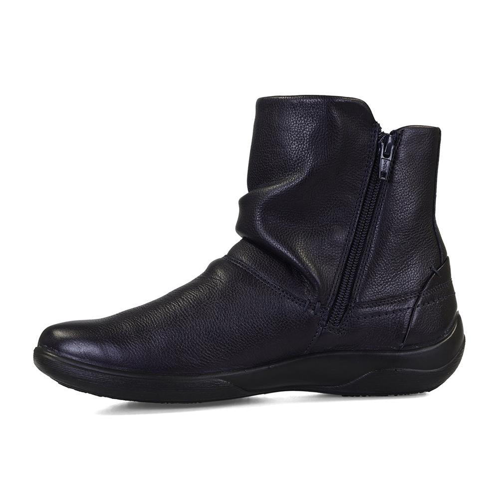 Padders Ladies Dual Fit Comfort 2E/3E BEAU - Navy Leather