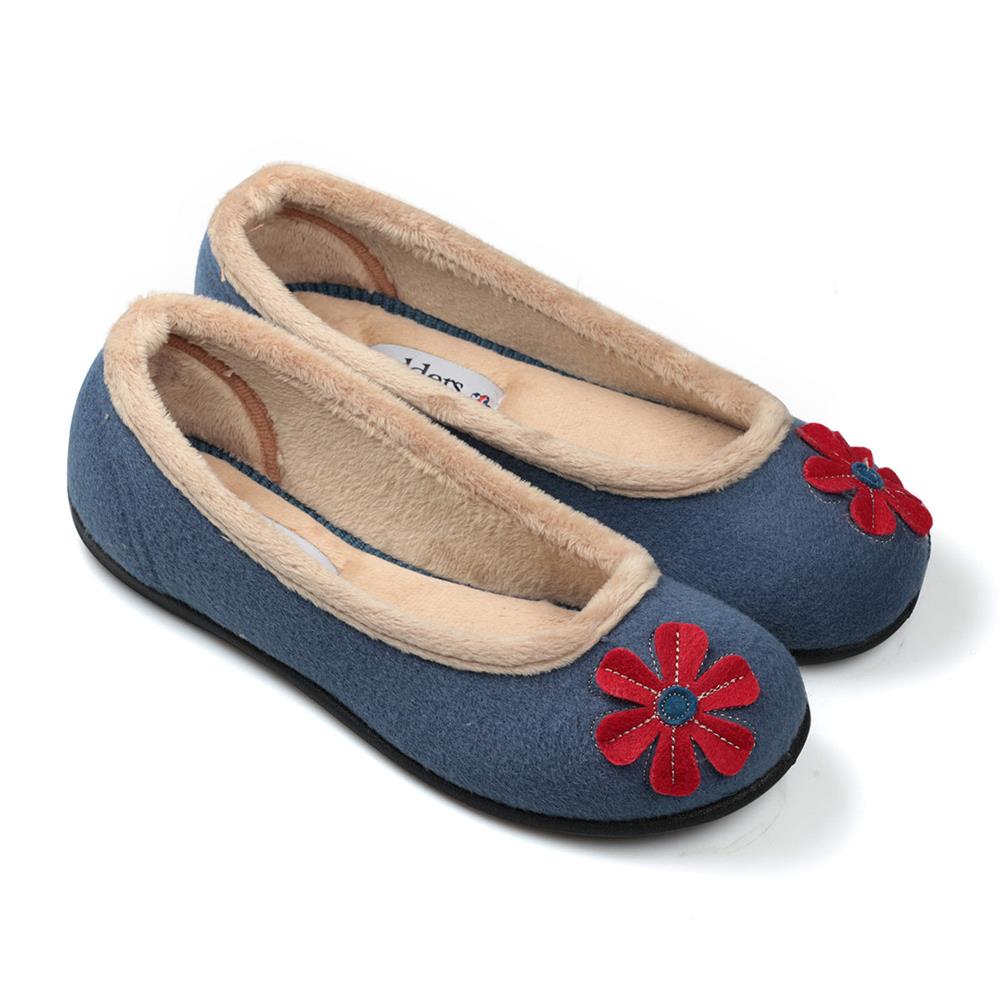 Padders Ladies Slippers HAPPY - Pale Blue