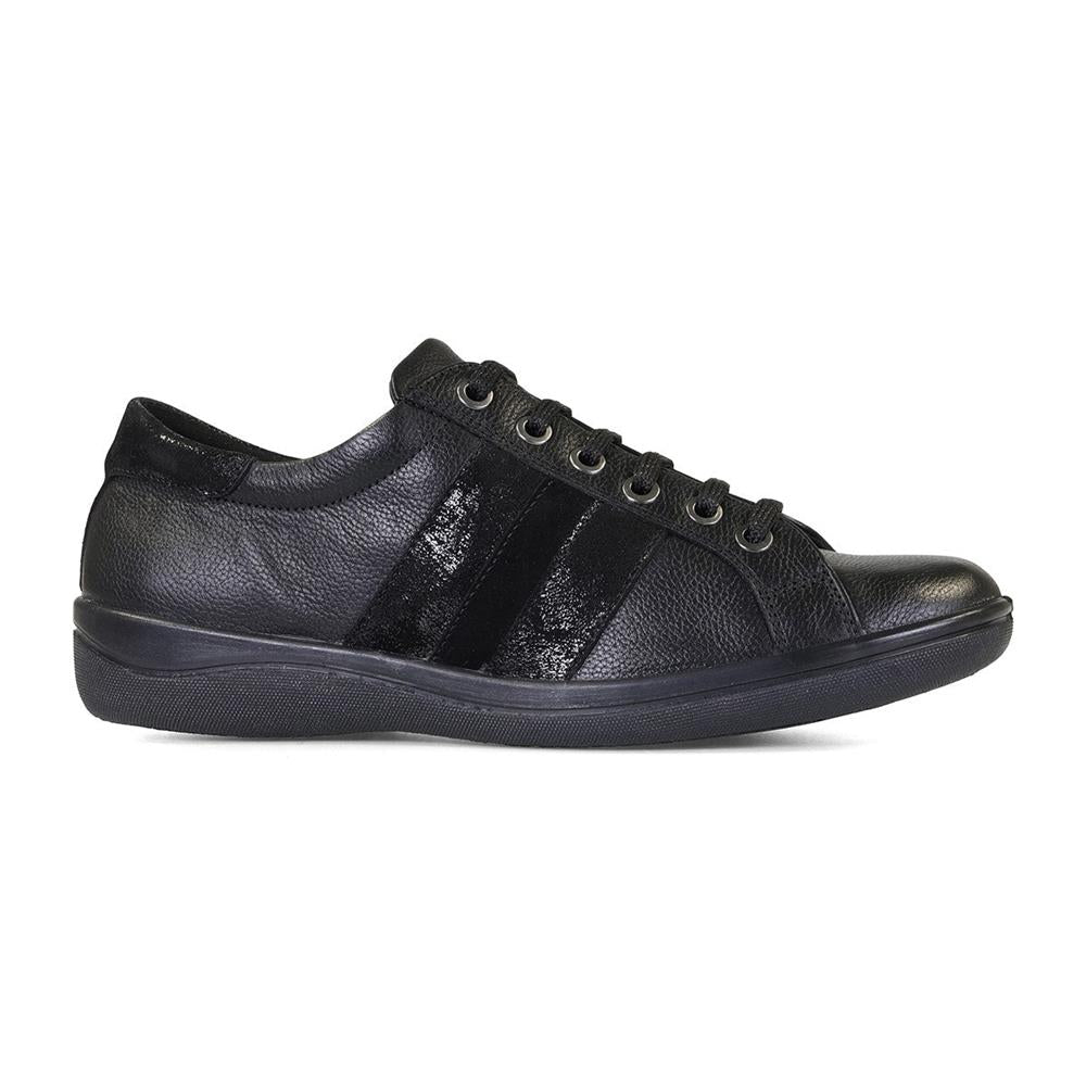 Padders Ladies Comfort E Fit METEOR - Black Combi
