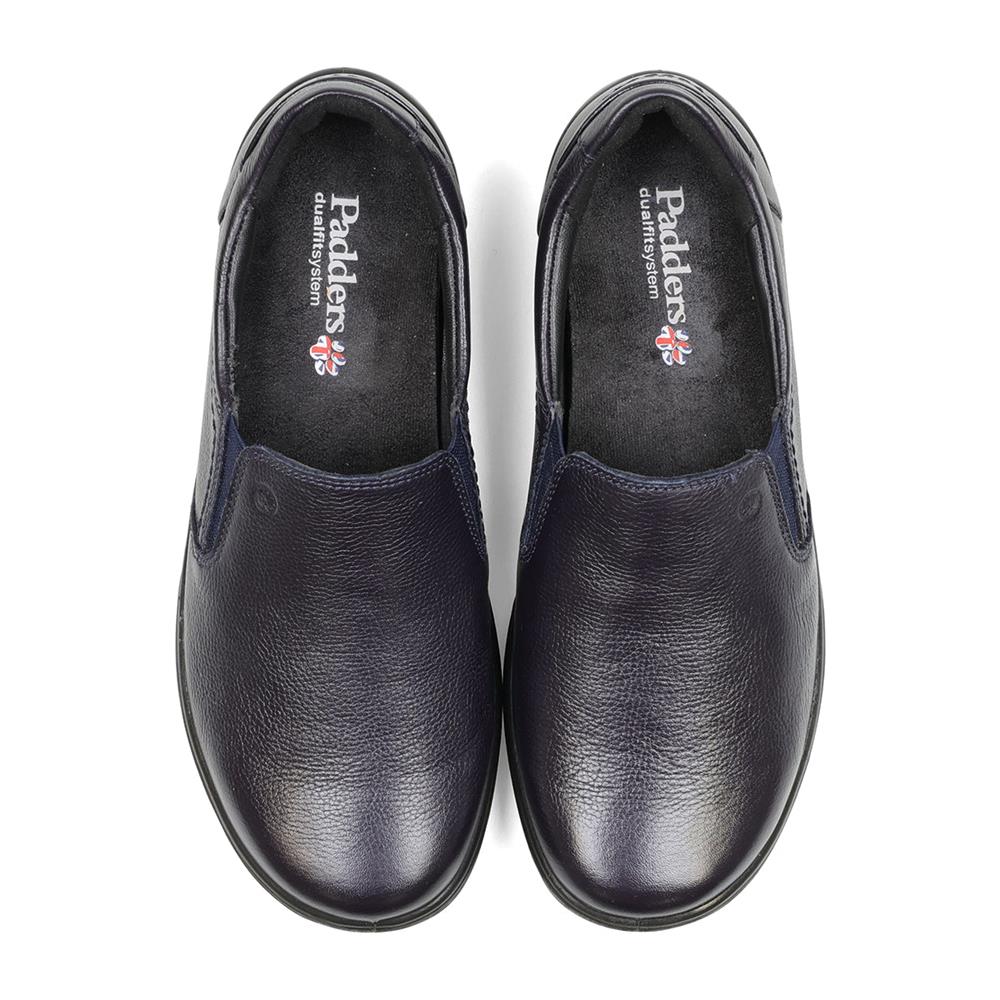 Padders Ladies Dual Fit Comfort 2E/3E NICO - Navy Leather