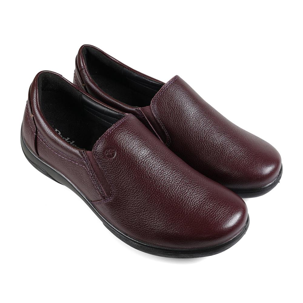 Padders Ladies Dual Fit Comfort 2E/3E NICO - Plum Leather